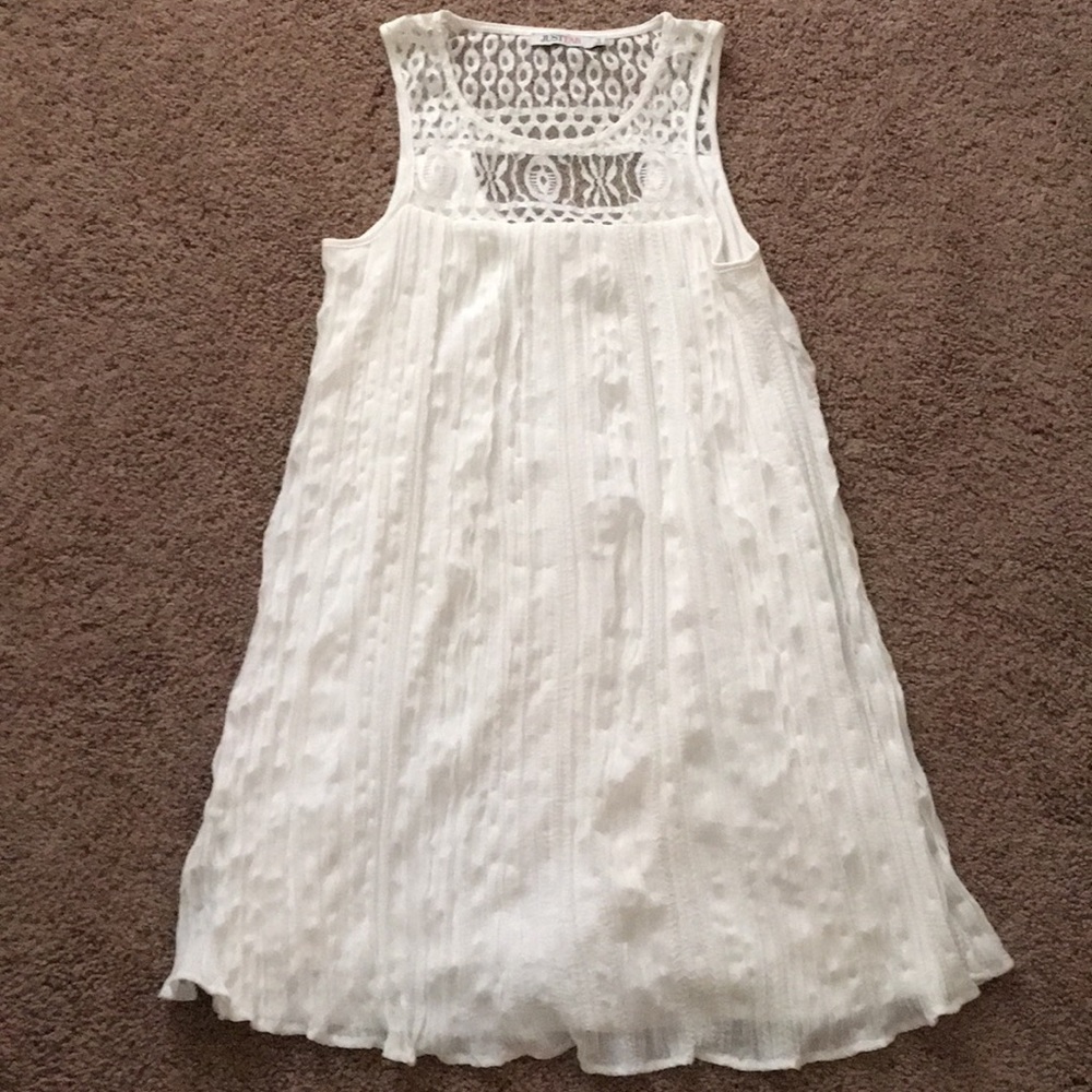 White dress